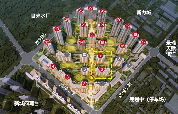 社区品质 ■ 楼栋分布