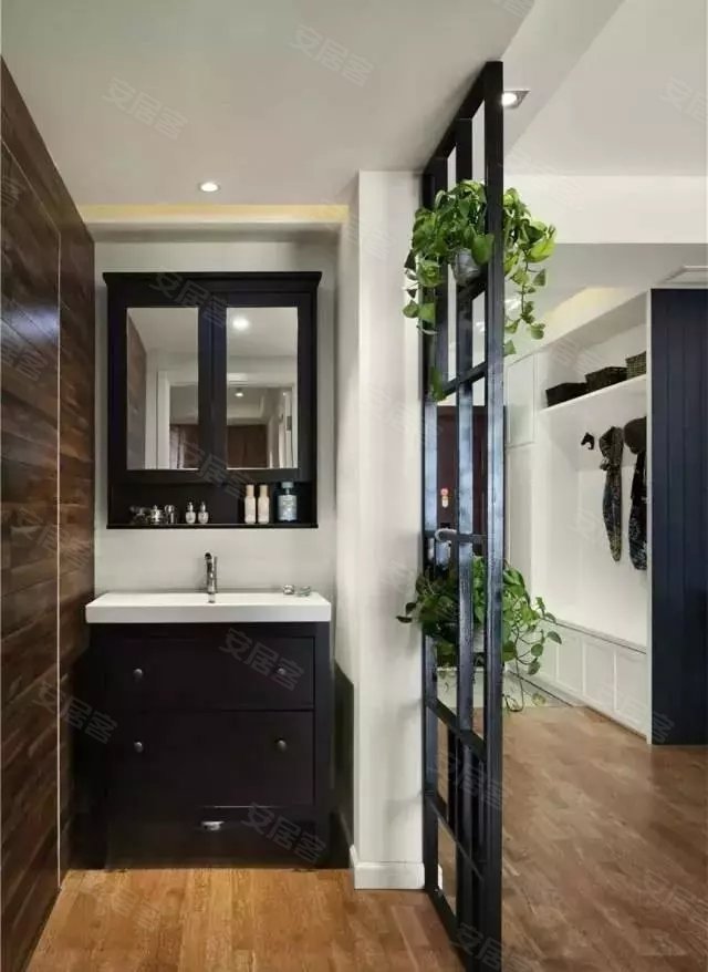 洗漱台外移越来越流行,小户型也适用