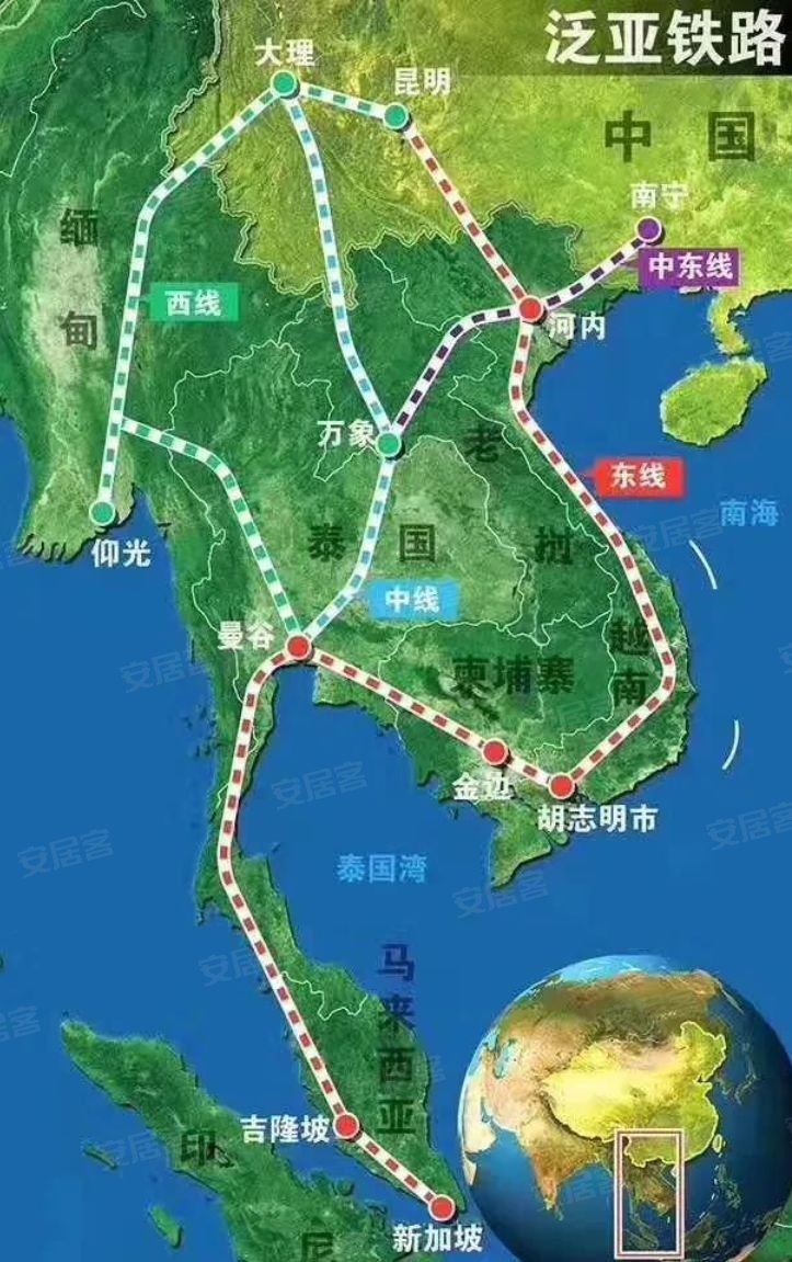 望穿秋水,中泰鐵路終於又迎來了新動靜!-安居客