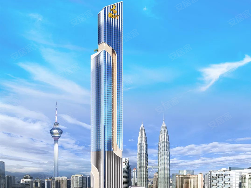 492米全新高度取代双子塔,敦拉萨国际金融中心太火了