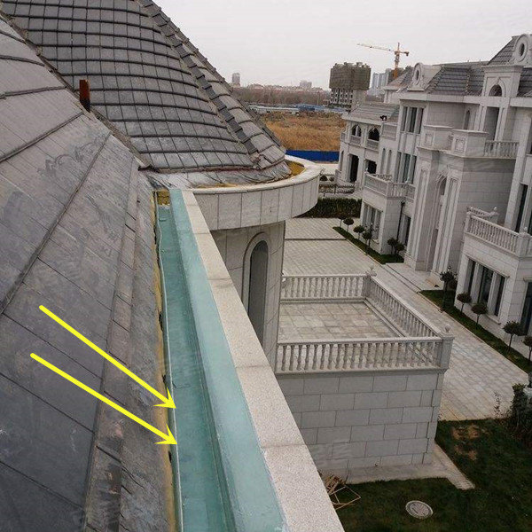 屋顶排水方式图片