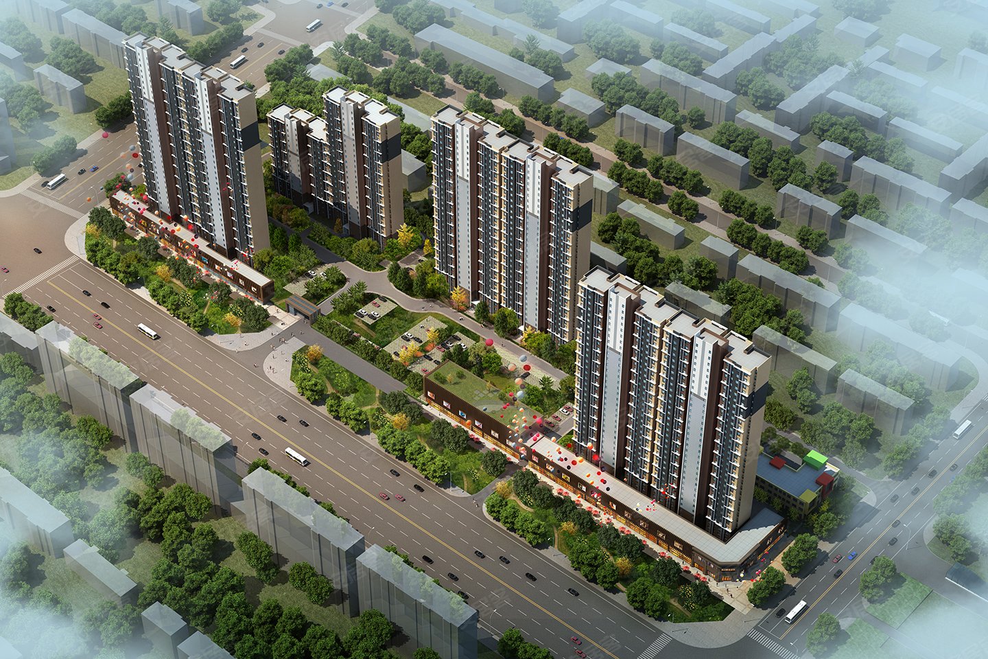 万象湾,西安万象湾房价,楼盘户型,周边配套,交通地图,纺渭路,近柳新路